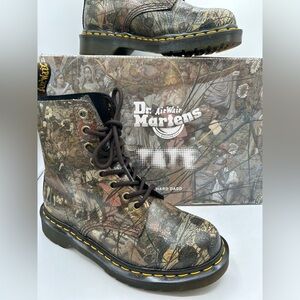 RARE Dr Martens Tate Richard Dadd 1460 pascal Fairy Feller master stroke boots